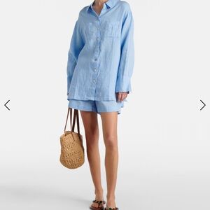 Heidi Klein Blue Swim Coverup